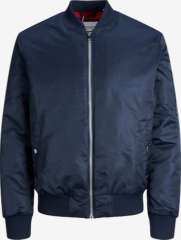 Veste mi-saison 'Terry' JACK & JONES en bleu : devant