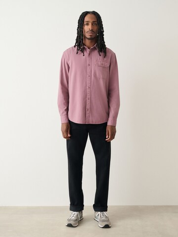 Next Средняя посадка Рубашка в Ярко-розовый