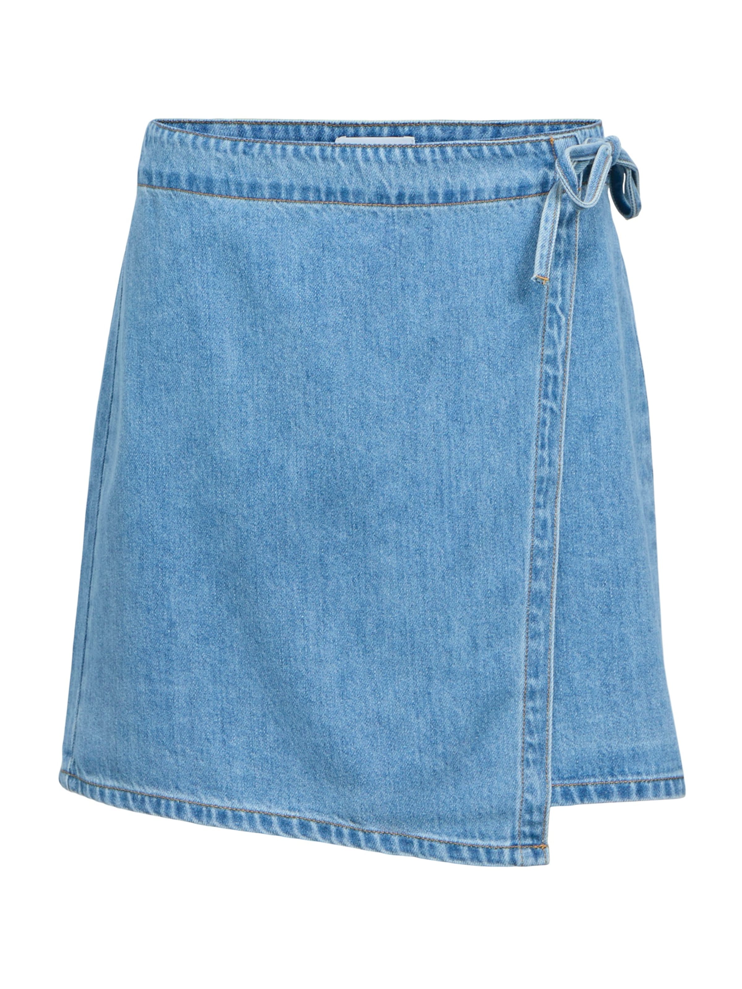 Gonna 'OBJROSIE' di OBJECT in blu: frontale