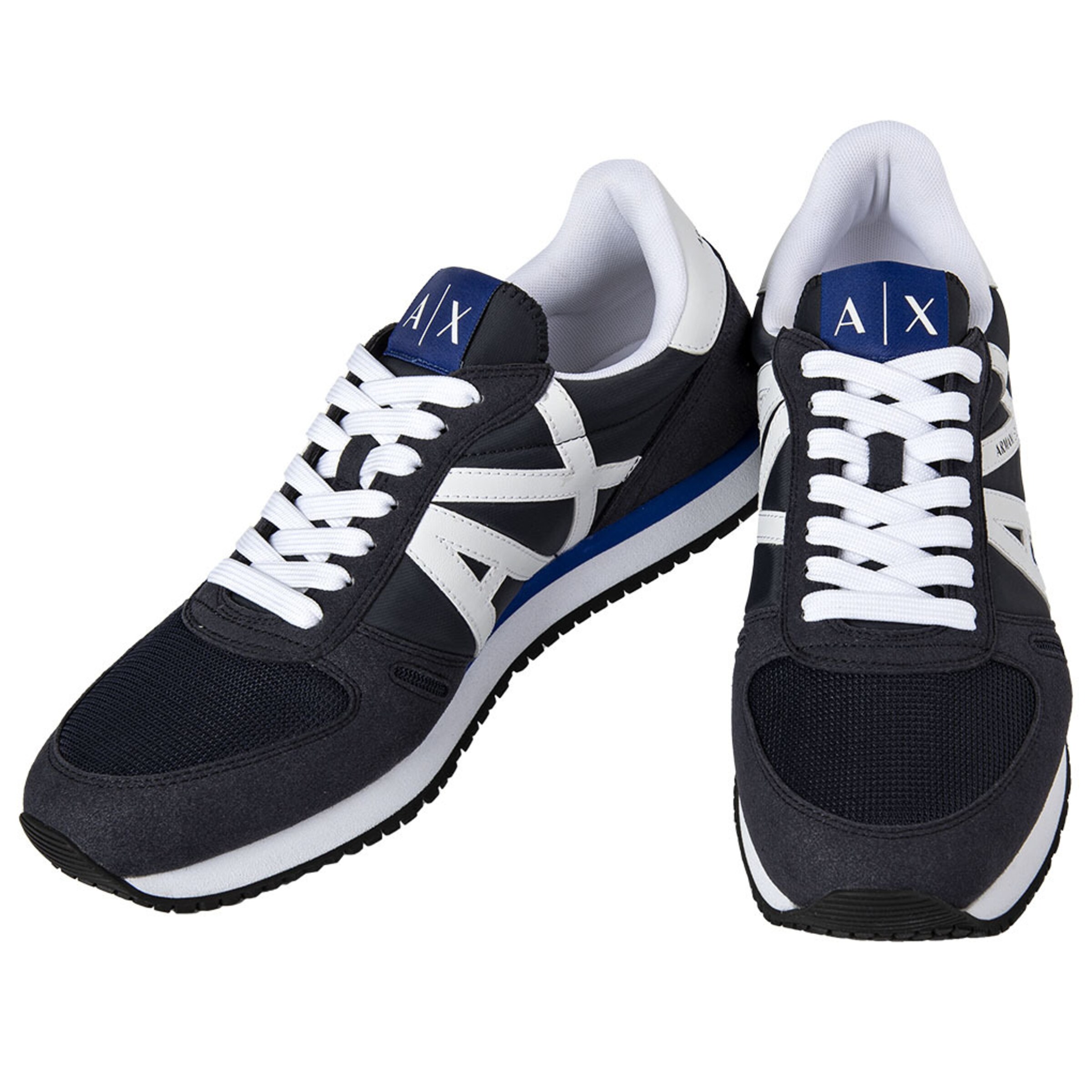 ARMANI EXCHANGE - Zapatillas deportivas bajas en azul
