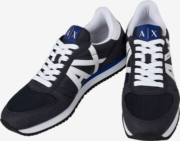 ARMANI EXCHANGE Sneaker in Blau