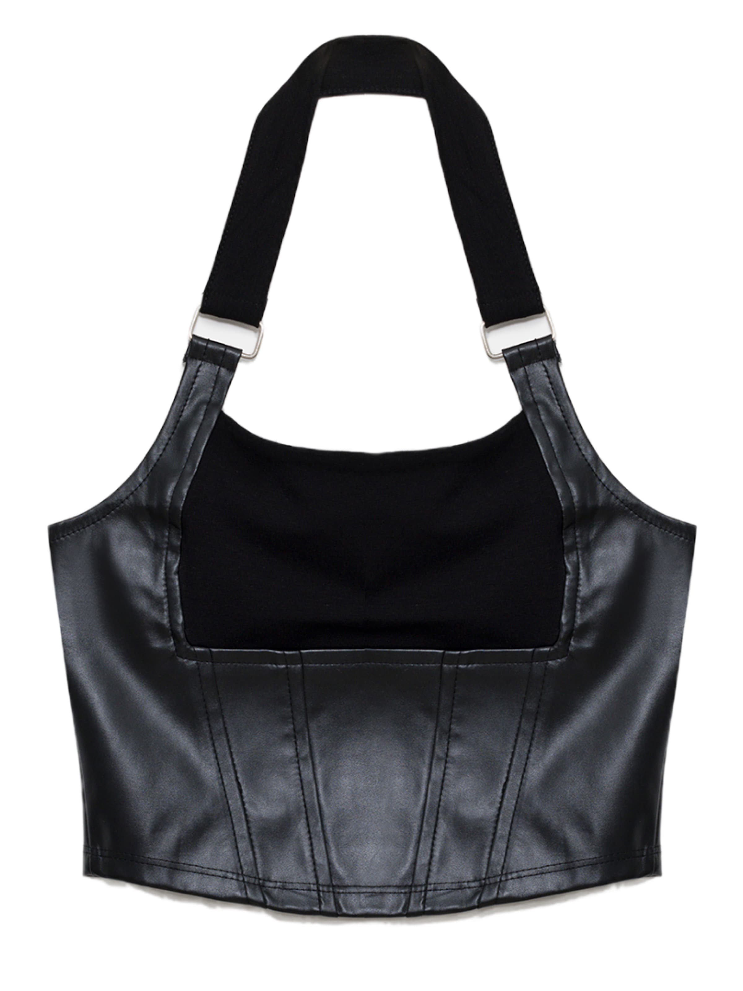 No Matter What Blouse body in Zwart: voorkant