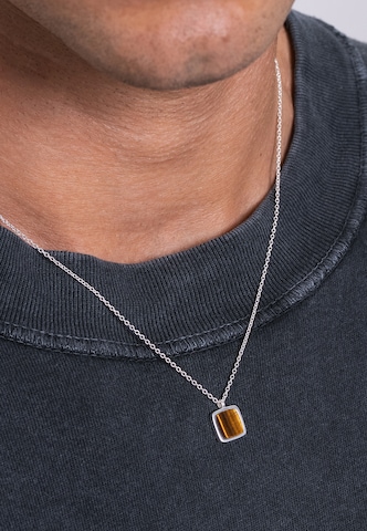 Commen Lines Necklace in Silver