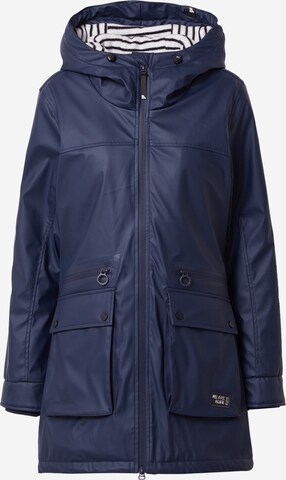 Alife and Kickin Between-Seasons Coat 'AudreyAK' in Blue: front