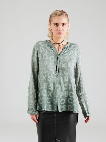 Soccx Blouse in Green: front