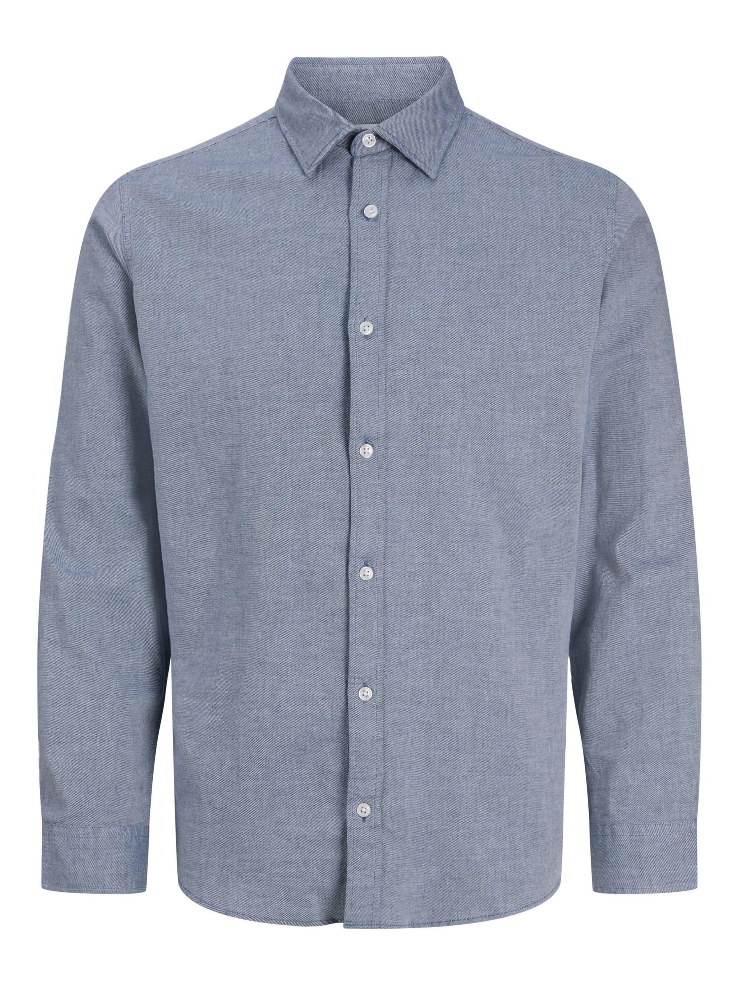 JACK & JONES Skjorte 'JJEField' i blå: forside