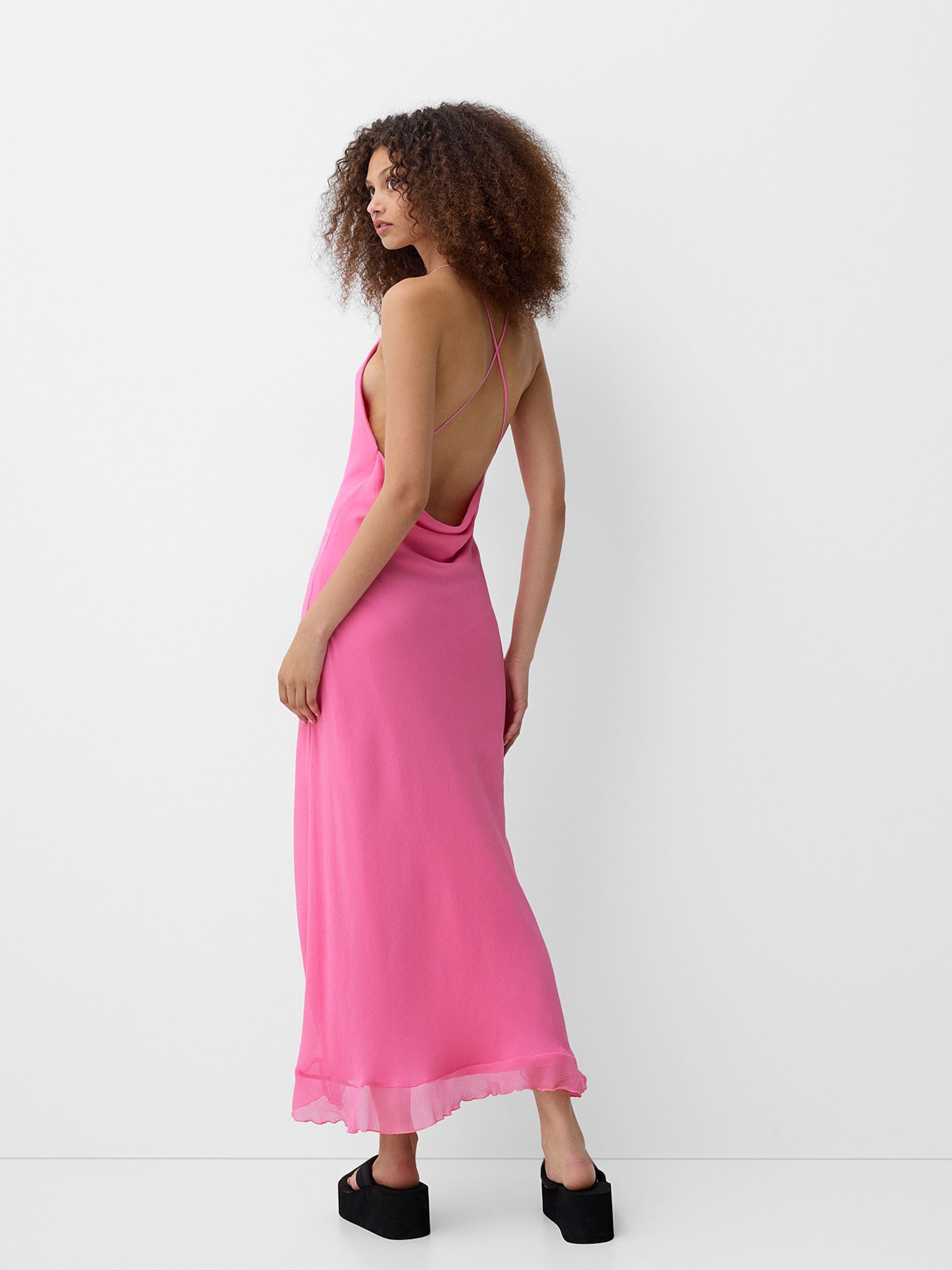 Bershka robe rose sales