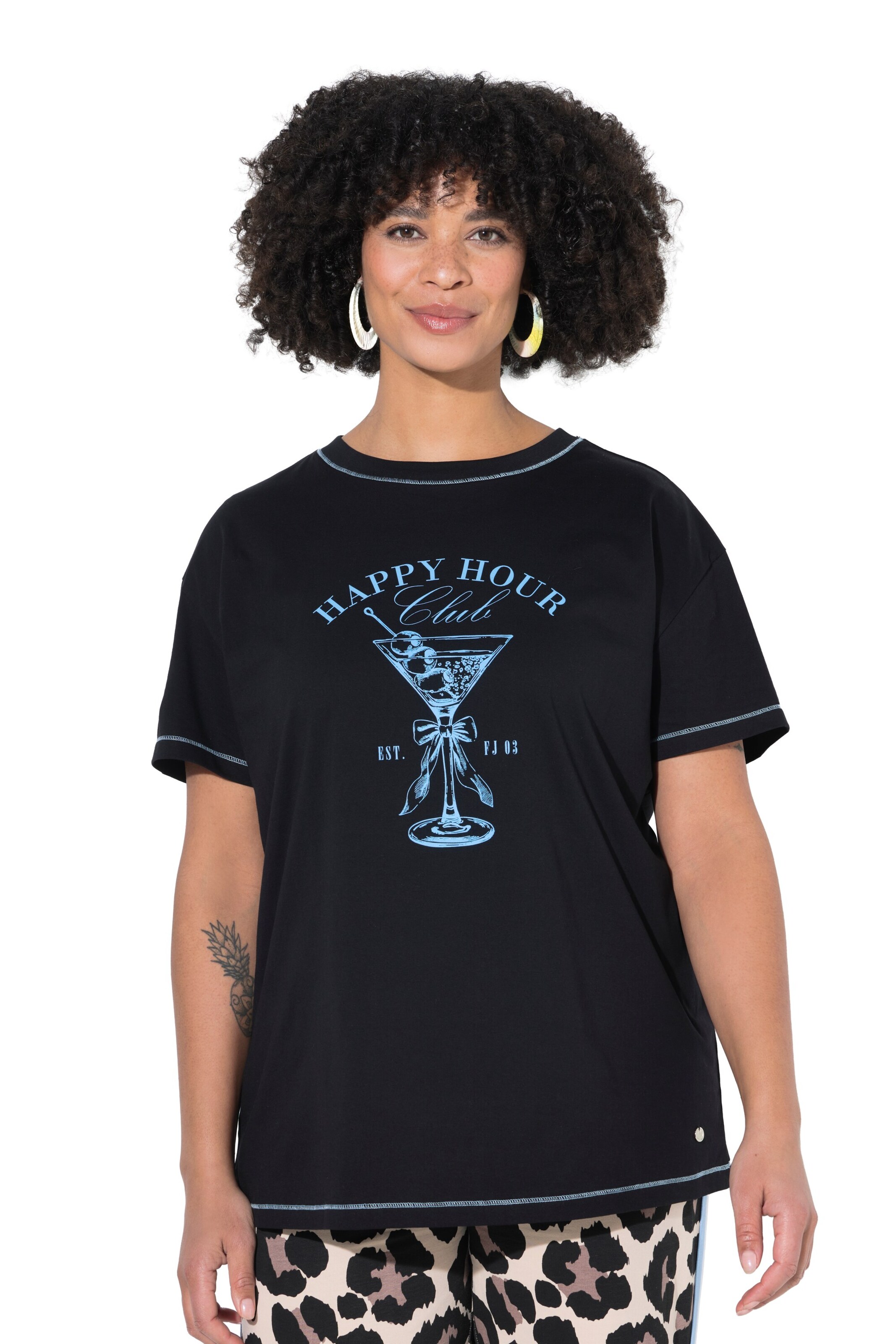 Angel of Style Shirt in Black: front