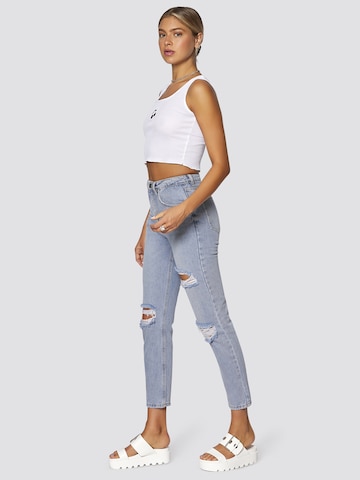 FRESHLIONS Skinny Jeans 'Anka' in Blau