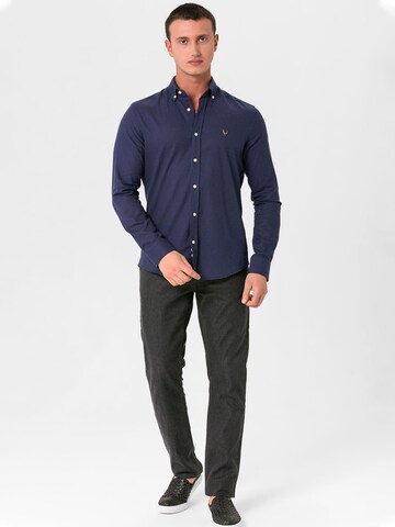 By Diess Collection Slim Fit Hemd 'Boleslao' in Blau