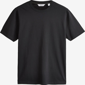 T-Shirt Next en noir : devant