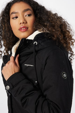 Ragwear Performance Jacket 'AURORIE CRYSTAL' in Black