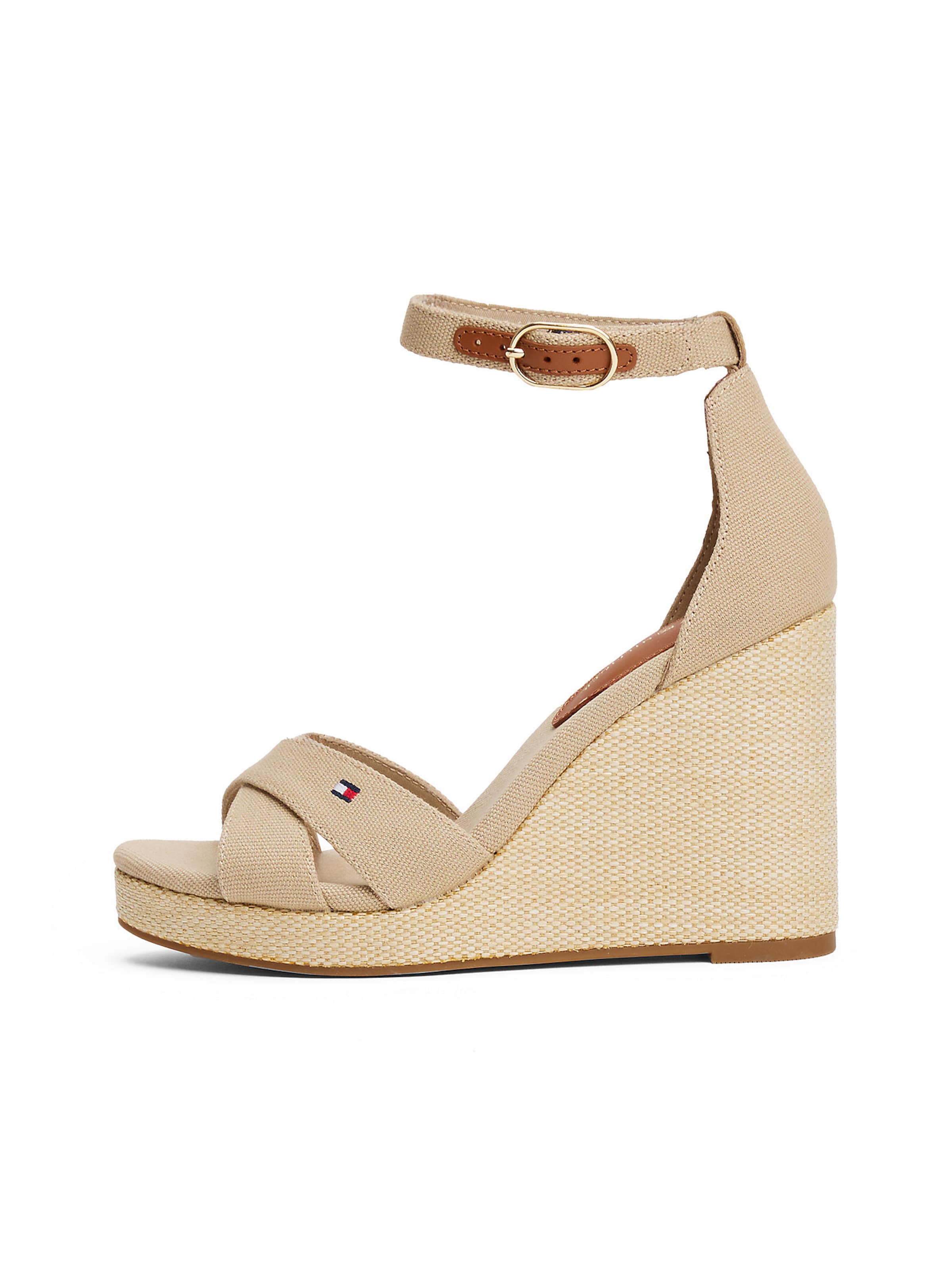 TOMMY HILFIGER Sandale in Beige: Vorderseite