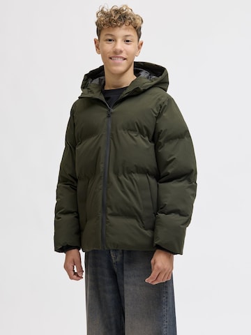 JACK & JONES Winterjacke 'JJKAITO PUFFER' in Grün