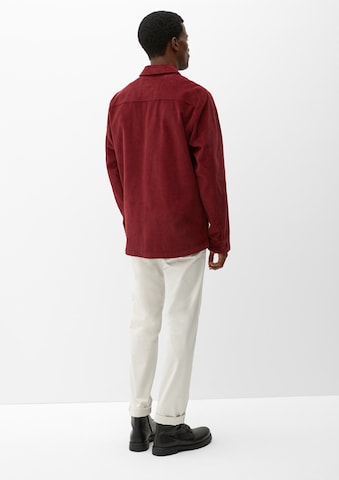 s.Oliver Regular fit Prehodna jakna | rdeča barva