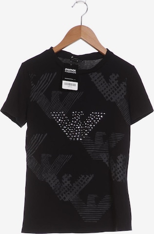 Emporio Armani T-Shirt XS in Schwarz: predná strana