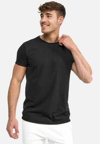 INDICODE JEANS Shirt 'Willbur' in Schwarz