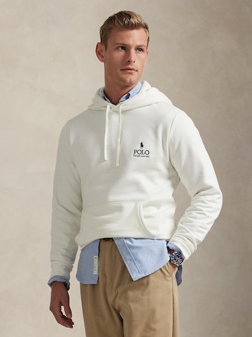 Polo Ralph Lauren Sweatshirt i vit: framsida