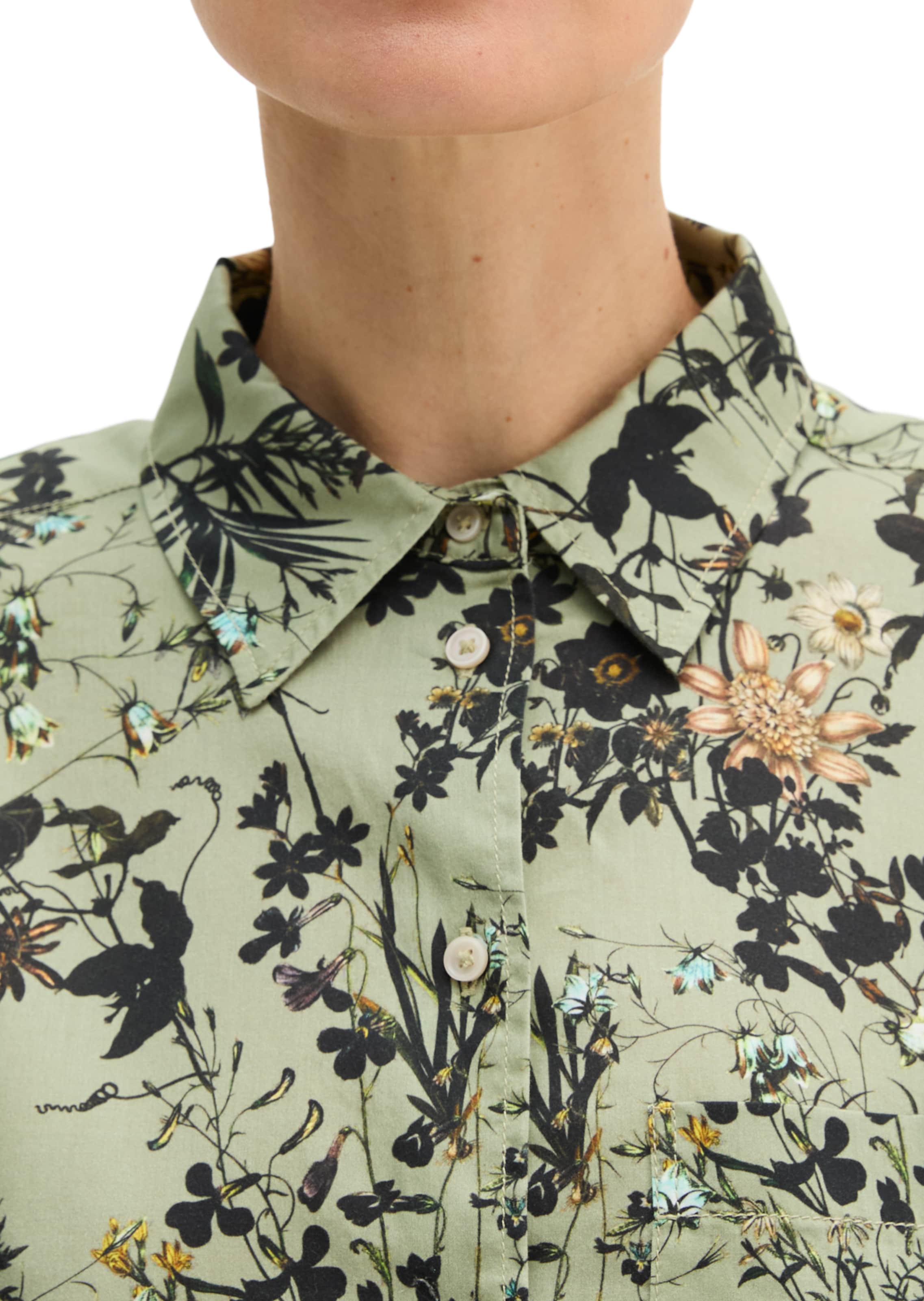 Marc O'Polo Bluse in Grün: Vorderseite