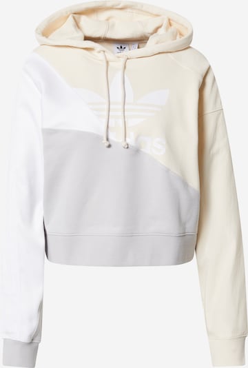 ADIDAS ORIGINALS Sweatshirt in Sand / Grey / White, Item view