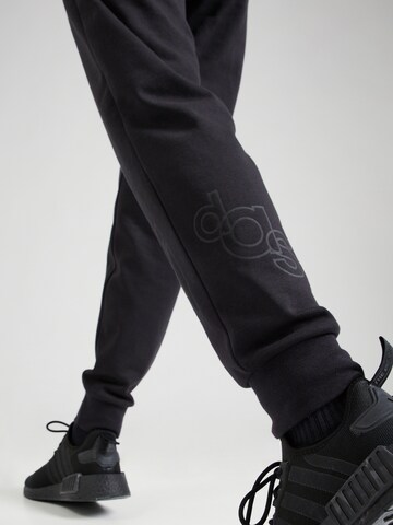 ADIDAS SPORTSWEAR Tapered Workout Pants 'BLUV' in Black