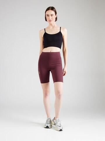 Skinny Pantalon de sport On en rouge