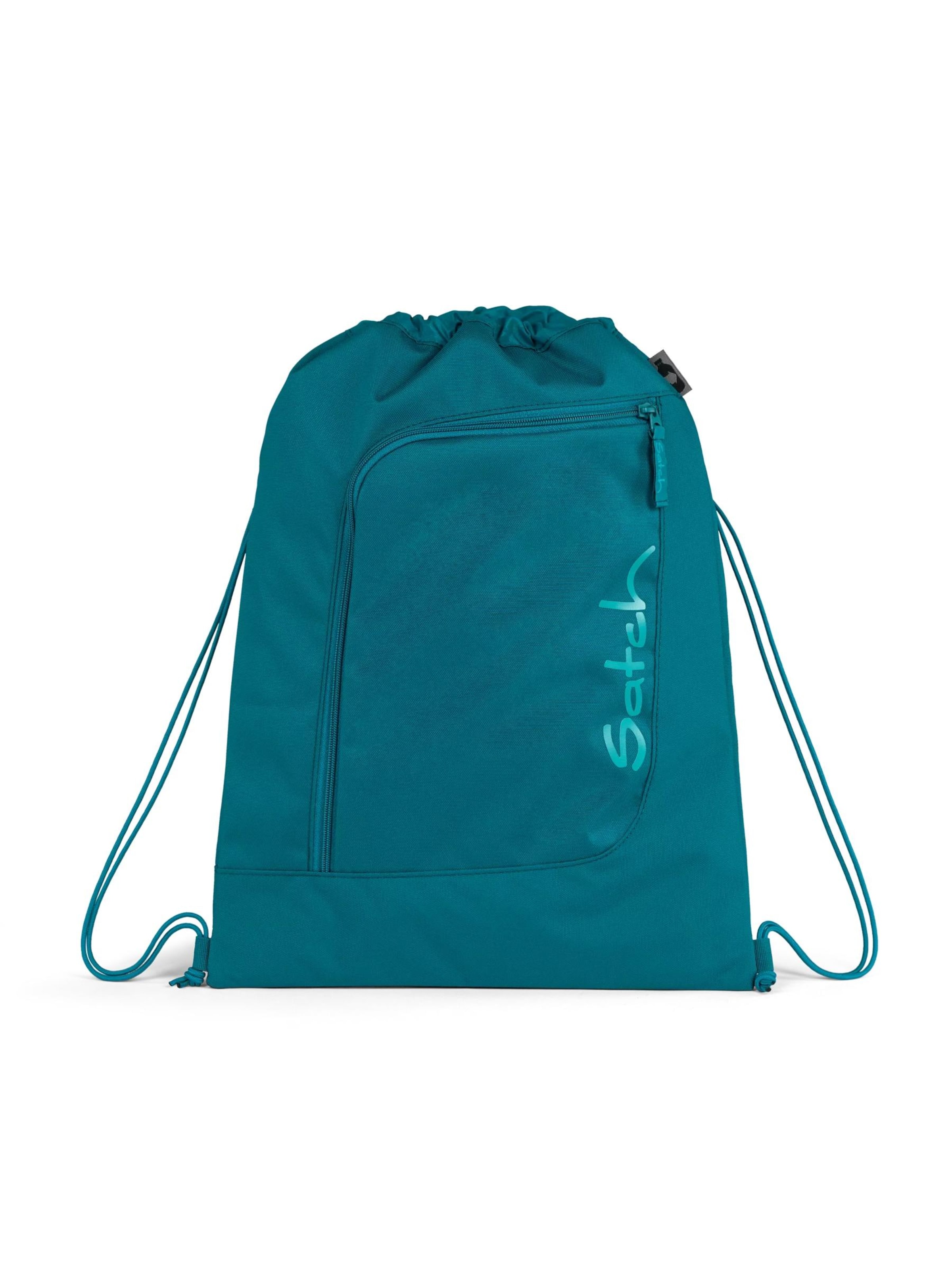 Satch Gym Bag 'Sportbeutel Sportbeutel' in Green: front