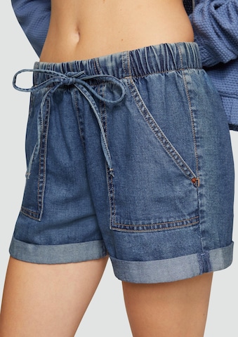 Regular Jean QS en bleu
