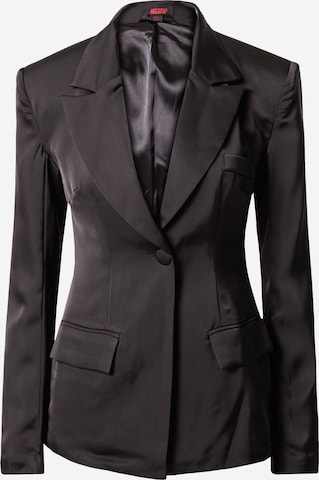 Misspap - Blazer en negro: frente