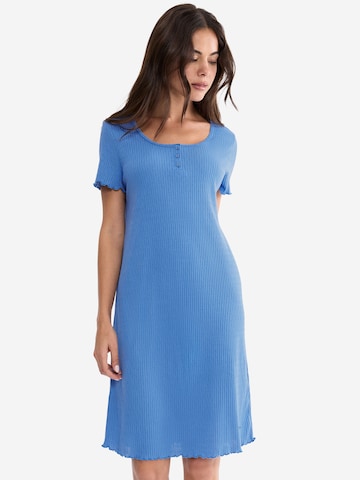 TRIUMPH Nightgown ' Red Label Mix & Match ' in Blue: front