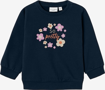 Sweat-shirt 'NBFVRILLIE' NAME IT en bleu : devant
