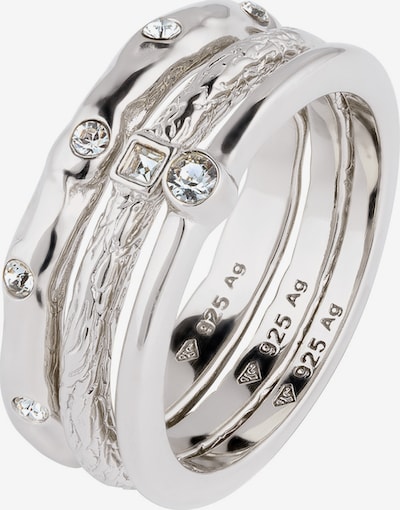 ELLI Sormus värissä hopea / läpinäkyvä, Tuotenäkymä