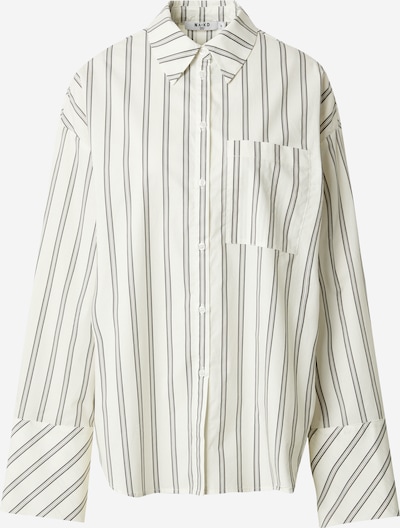 Bluză NA-KD pe negru / alb murdar, Vizualizare produs