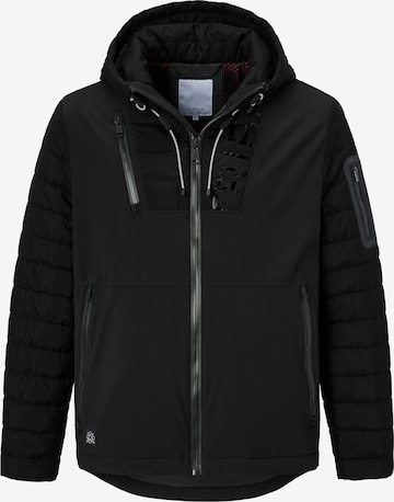 S4 Jackets Winterjacke in Schwarz: predná strana