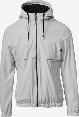 KOROSHI Between-season jacket in Grey: front