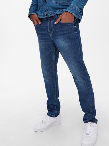 Only & Sons Baggy Jeans 'LOOM' in Blauw