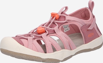 KEEN Outdoorsandale 'MOXIE' in Pink: predná strana