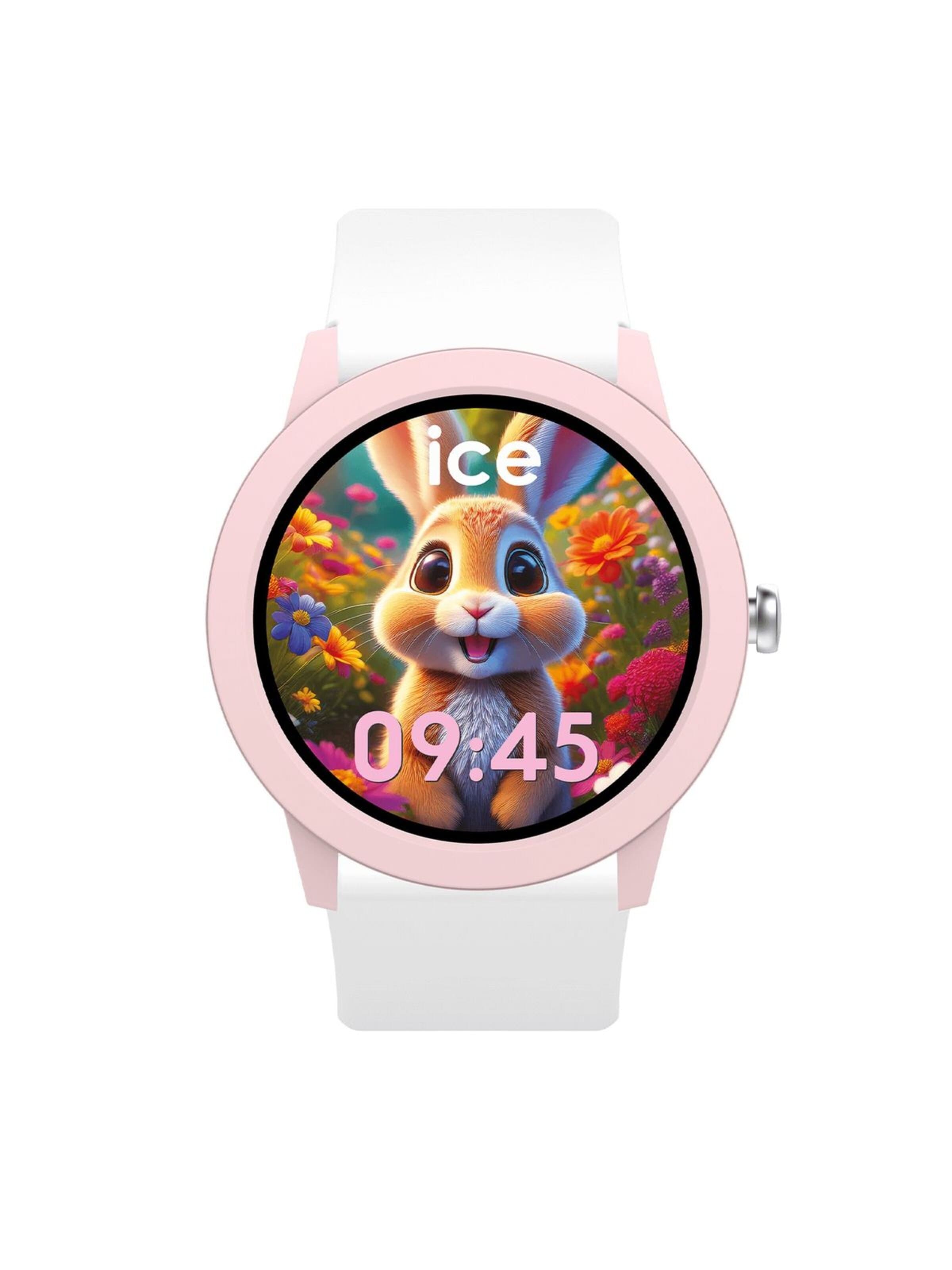 Montre digitale Ice-Watch en rose : devant