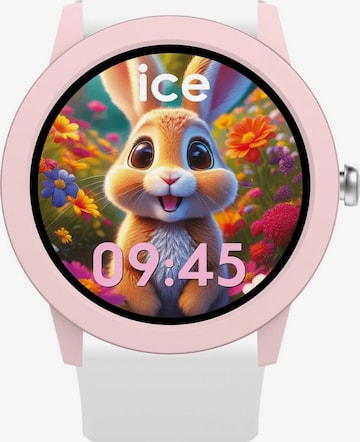 Montre digitale Ice-Watch en rose : devant