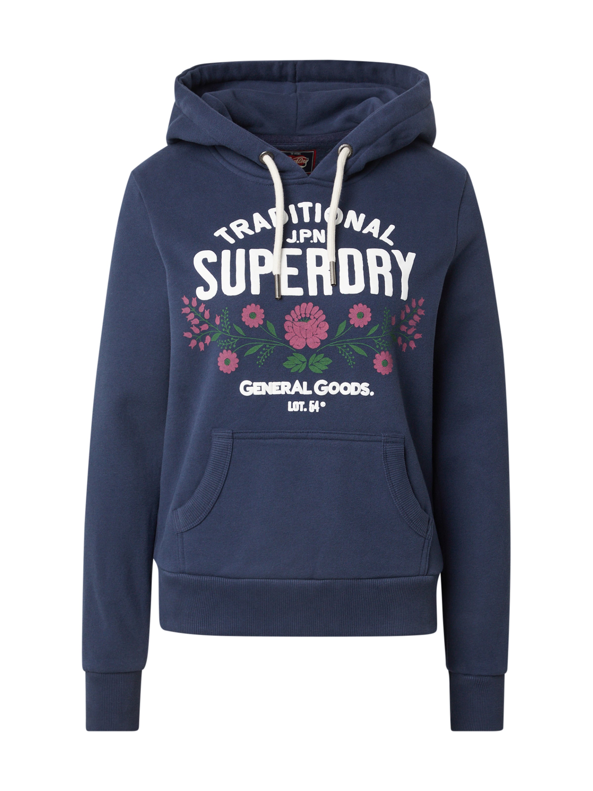 Superdry Sweatshirt 'LOT 54' i blå: framsida
