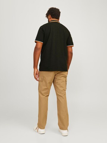 Jack & Jones Plus Shirt 'JJEPaulos' in Groen