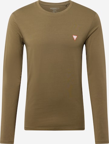 GUESS Футболка в Коричневый: спереди