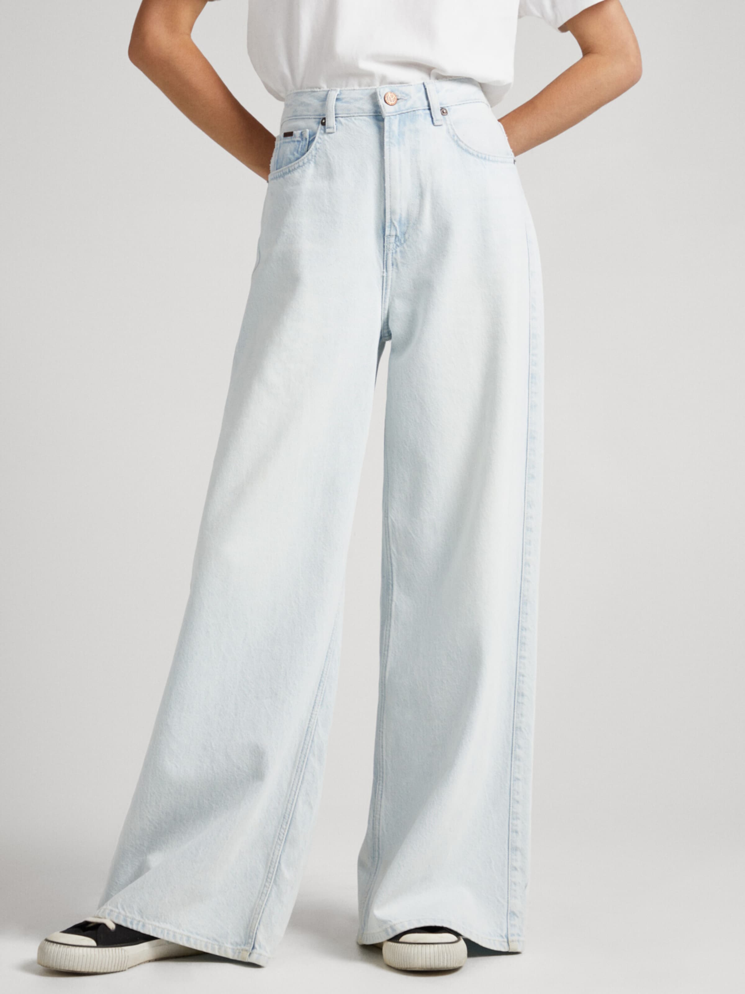 Pepe jeans wide discount leg