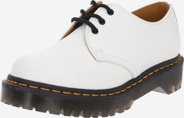 Dr. Martens Lace-Up Shoes '1461 Bex' in White: front
