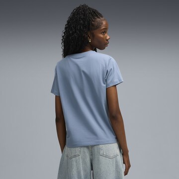 PUMA Shirt 'Wardrobe Essentials Comfort' in Blauw