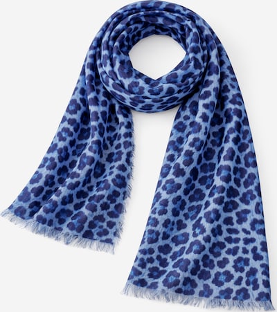 COLLEZIONE ALESSANDRO Schal 'Leo Print' in One Size in blau, Produktansicht