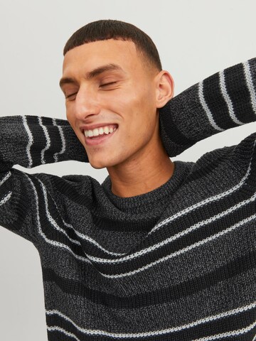 JACK & JONES Sweater in Black