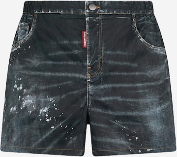 DSQUARED2 - Calções de banho em preto: frente