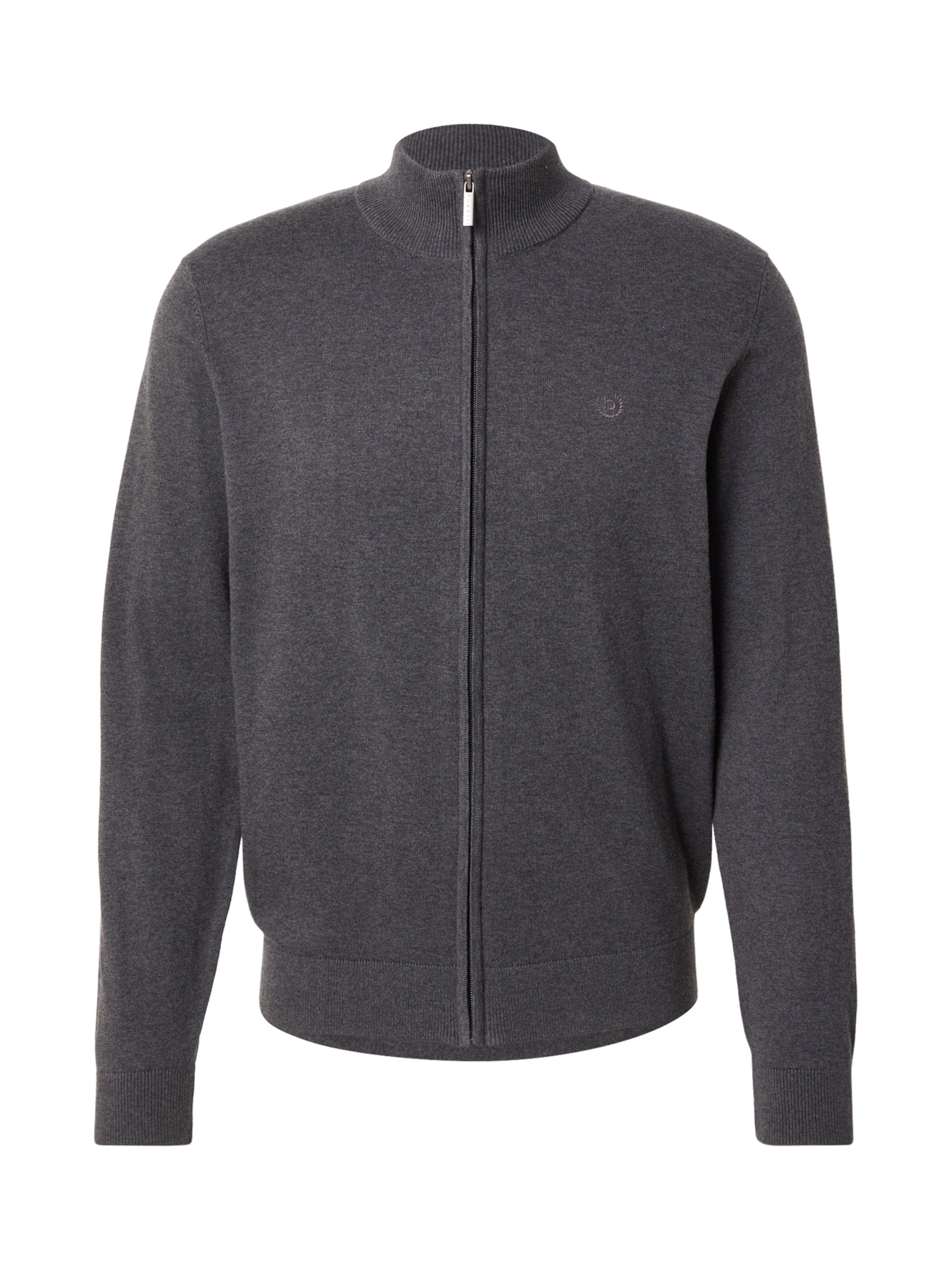 bugatti Kardigan w kolorze szary: przód