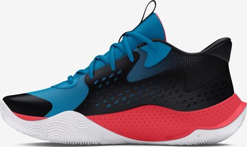 UNDER ARMOUR Athletic Shoes 'Jet 23' in Blue: front